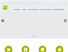 Tablet Screenshot of maplewoodvillagenj.com